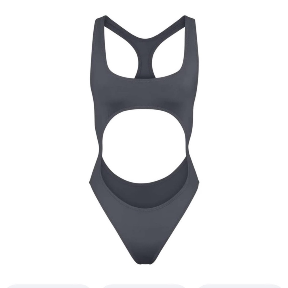 skims one piece gunmetal